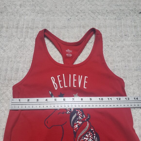 ✨ Way to Celebrate “Believe in Yourself” Unicorn Tank – Girls L (10/12) ✨ - Picture 7 of 7